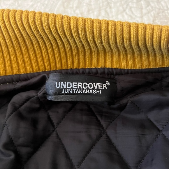 Undercover A WOLF IS NEVER A PET BOMBER Stadium Patch Jacket $1600 AMAZING! - Picture 9 of 11